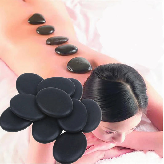 Geisha Massage Black Basalt Stone (2 to 10 pieces per set)