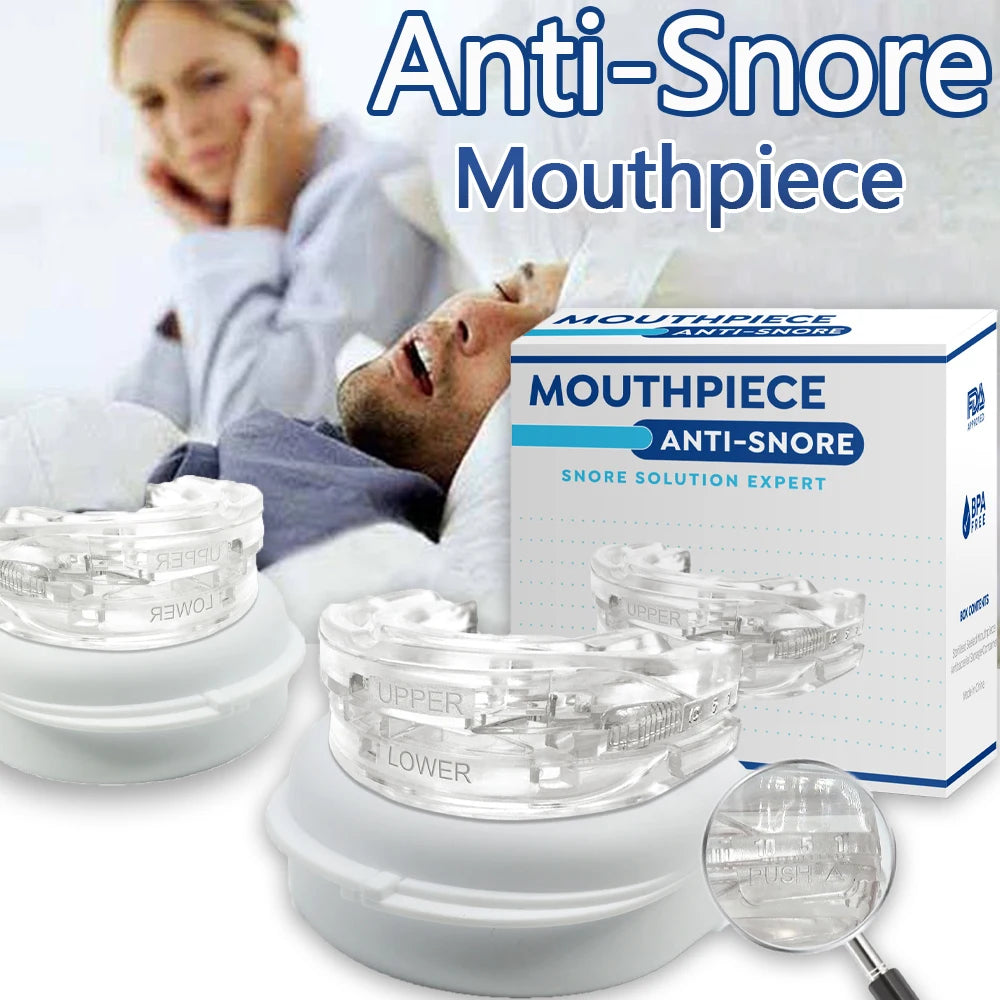 Silicone Anti-Snoring Bruxism Mouth Guard