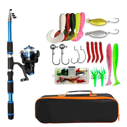 Telescopic Fishing Rod Full Kits