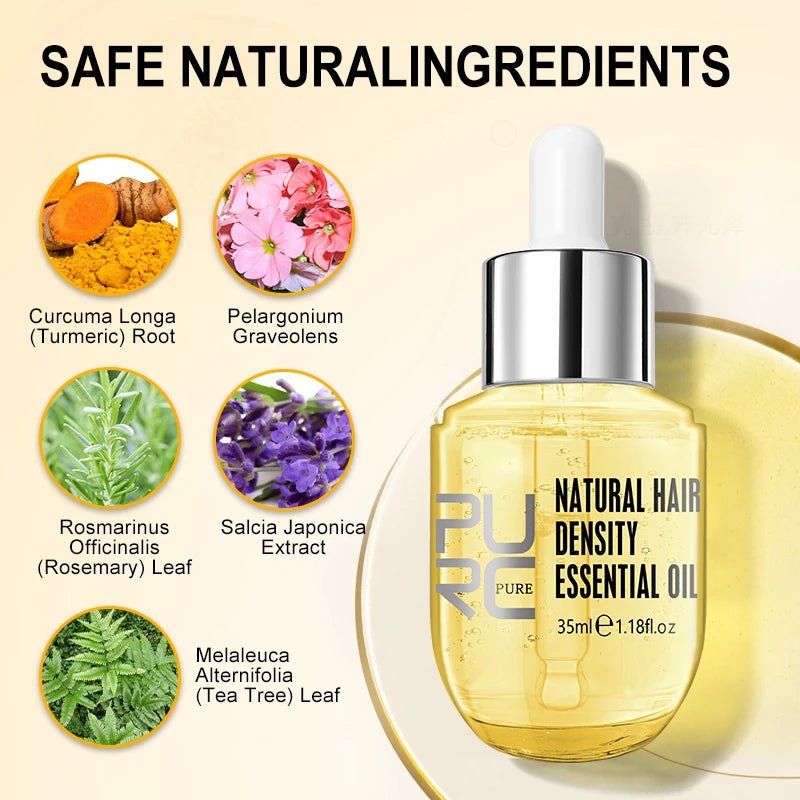 Personal Health Care Hair Oil Fast Thicken Unisex Ginger