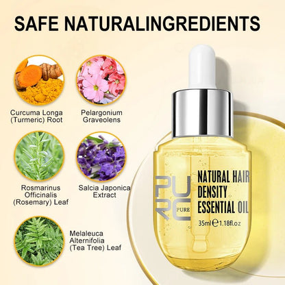 Personal Health Care Hair Oil Fast Thicken Unisex Ginger