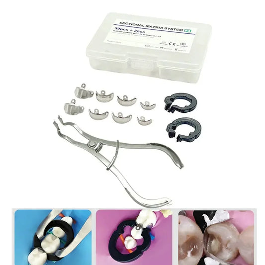 Sectional Matrix System Resin Clamping