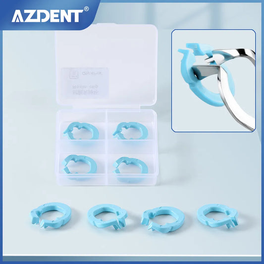 AZDENT 4PCS Dental Resin Clamping