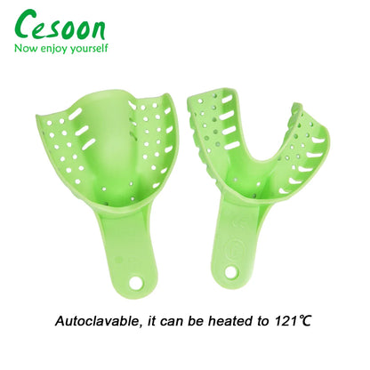 Plastic Dental Impression Tray Autoclave (10Pcs/Set)