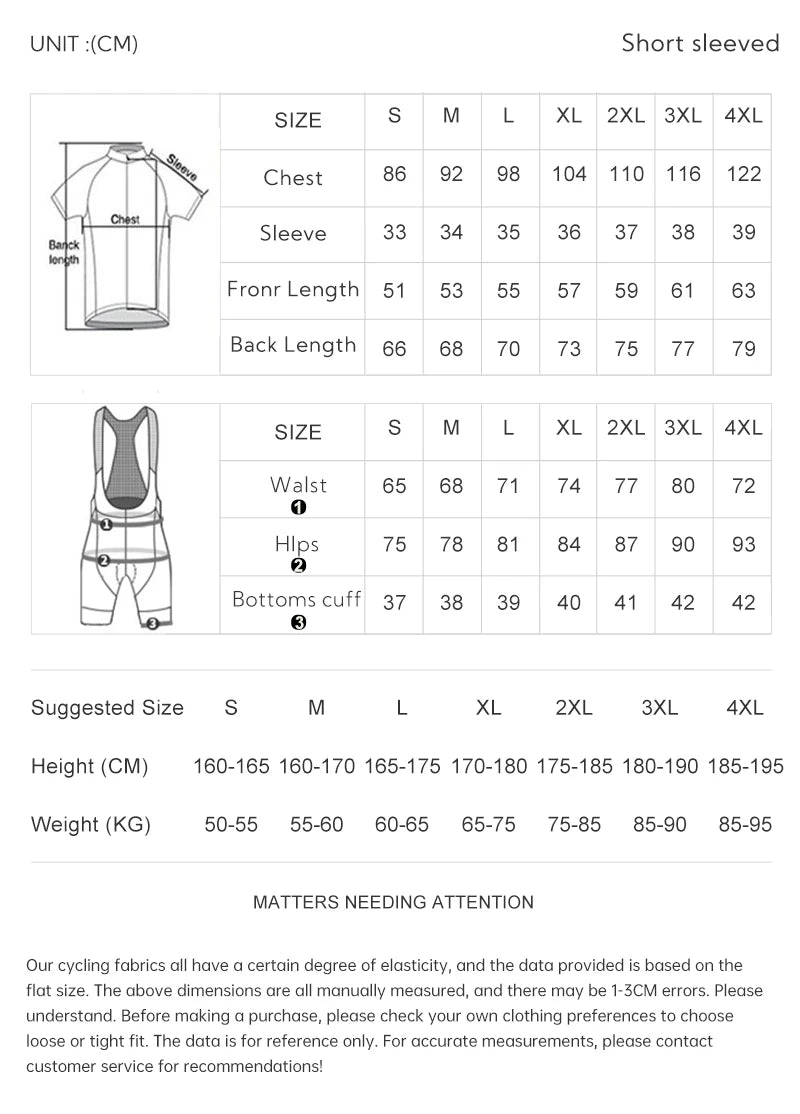 Men BH Cycling Uniform