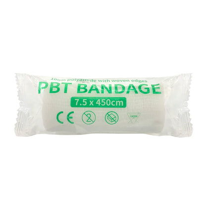 10 Medical rolls Cotton PBT Elastic Bandage  (7.5 cm x 4.5 cm)