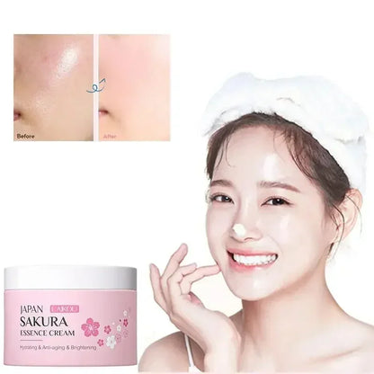 Anti Wrinkle Anti-Ageing Cherry Blossom Japan Sakura Essence Cream 25g