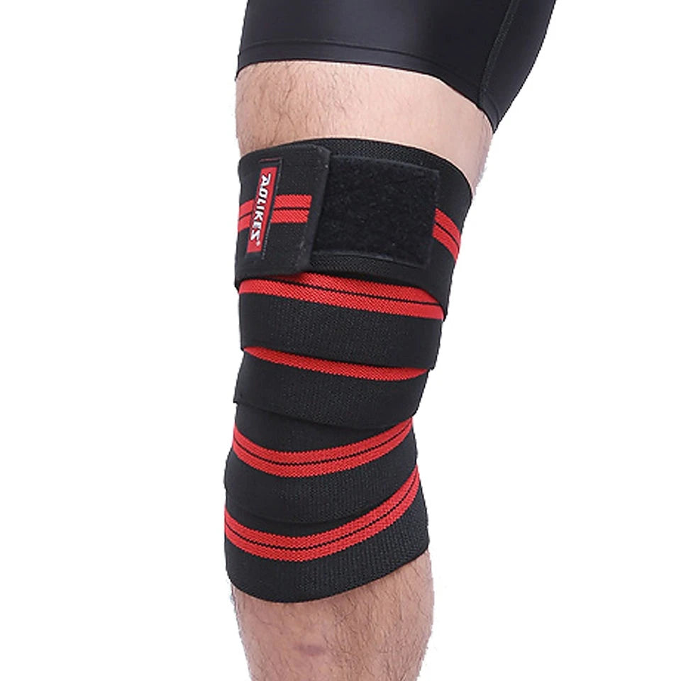 Fitness Knee Pressurized Straps (1 pcs, 2 m x 8 cm)