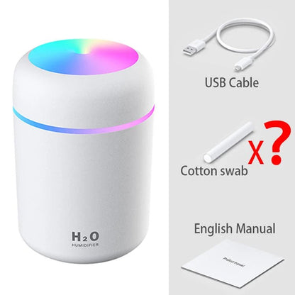 Wellness Air Humidifier Aroma Essential Oil Diffuser Home 300 ml USB