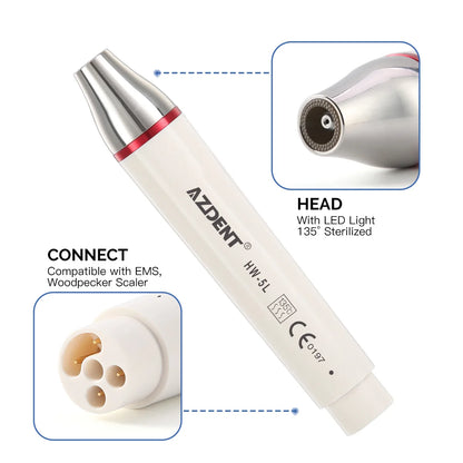 Light Ultrasonic Scaler AZDENT LED