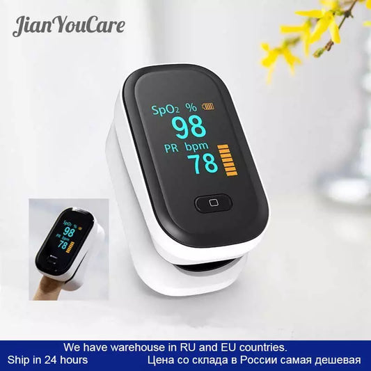 Medical Portable Finger Pulse Oximeter