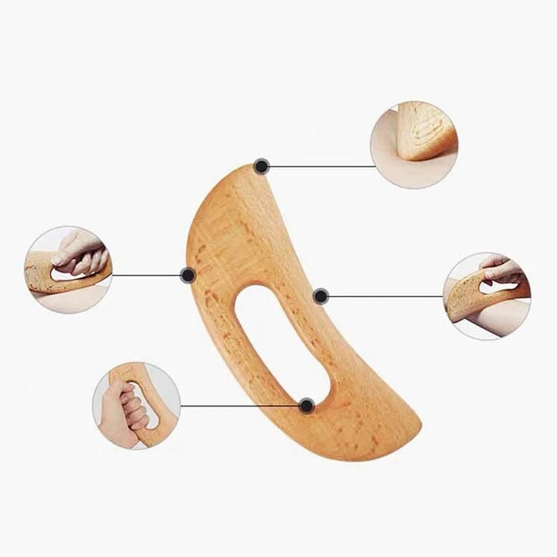 Massage Therapy Gentle Back Scraper Massage Tool for all – Relax - Feel Calm