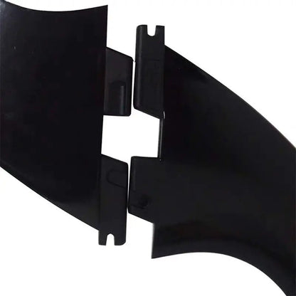 Black/White High Quality Fibreglass Surfboard trio Fins
