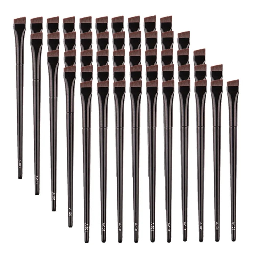 Wellness Professional Super Thin Brow Contour Eyebrow Eyeliner Brush  (5/10/20/50 Pieces)