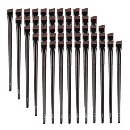 Wellness Professional Super Thin Brow Contour Eyebrow Eyeliner Brush  (5/10/20/50 Pieces)