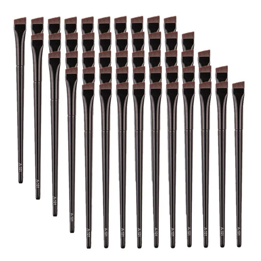 Wellness Professional Super Thin Brow Contour Eyebrow Eyeliner Brush  (5/10/20/50 Pieces)