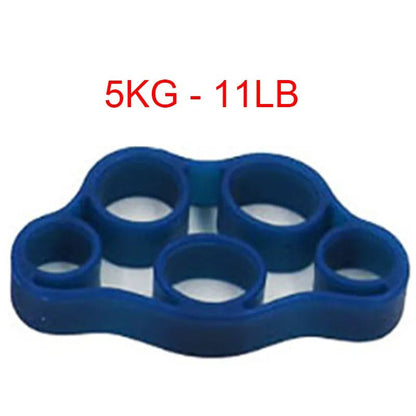 Fitness Silicone Hand Fingers Expander Blue Colour