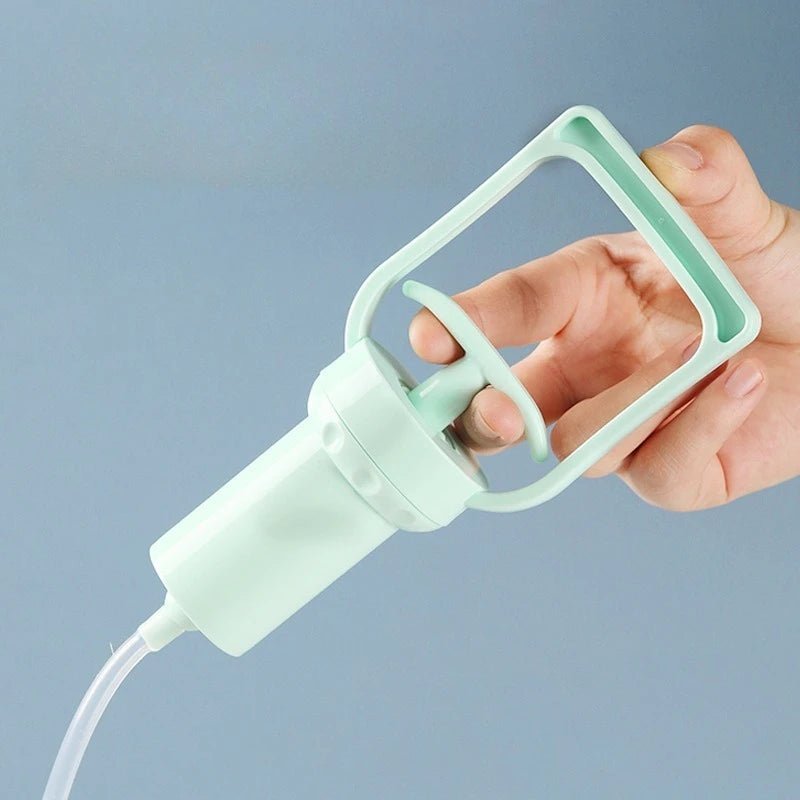 Baby health Care Baby Nasal Aspirator- Powerful Hand Pump for Newborns, Toddlers, Kids. Mucus Remover