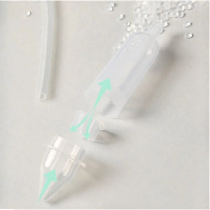 Baby health Care Baby Nasal Aspirator- Powerful Hand Pump for Newborns, Toddlers, Kids. Mucus Remover
