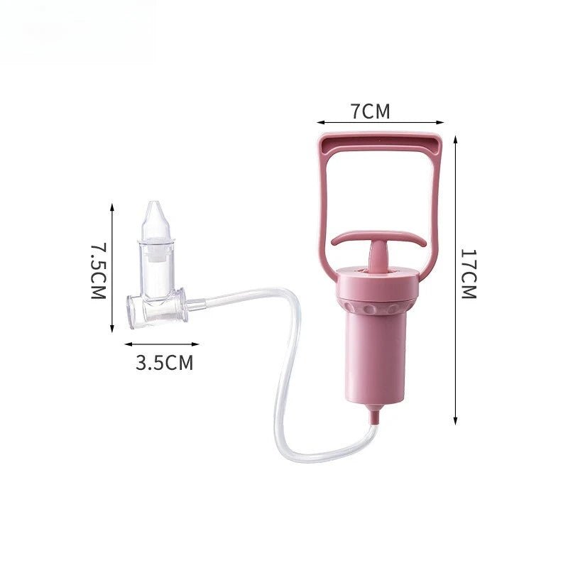 Baby health Care Baby Nasal Aspirator- Powerful Hand Pump for Newborns, Toddlers, Kids. Mucus Remover