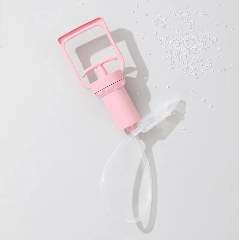 Baby health Care Baby Nasal Aspirator- Powerful Hand Pump for Newborns, Toddlers, Kids. Mucus Remover