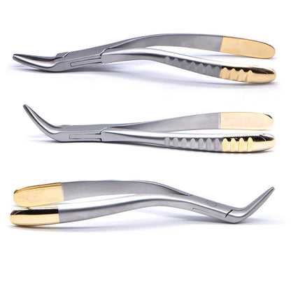 Dentistry Supplies & Equipment Best Dental Forceps for Upper and Lower Teeth: Safe Tooth Extraction Tools Picture of Upper Root Forceps, Universal Forceps and Lower Root Forceps Shown