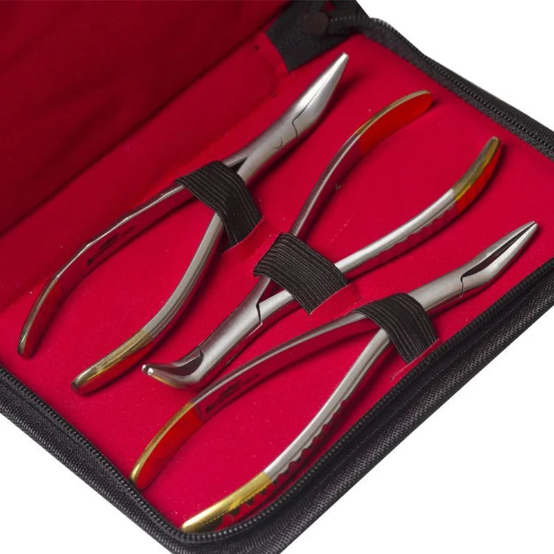 Dentistry Supplies & Equipment Best Dental Forceps for Upper and Lower Teeth: Safe Tooth Extraction Tools Inside the leather wallet