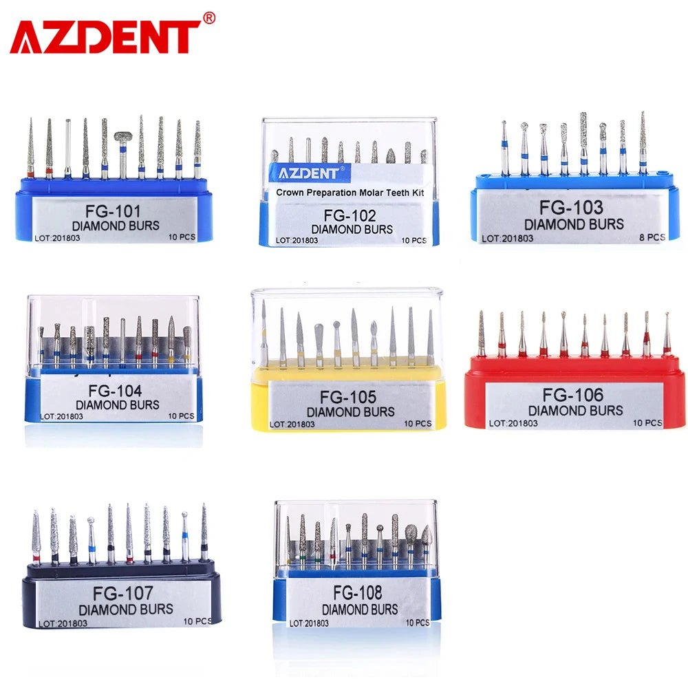 Dentistry Supplies  & Equipment Dental Diamond Burs Drill for High Speed FG Series Diameter 1.6 mm