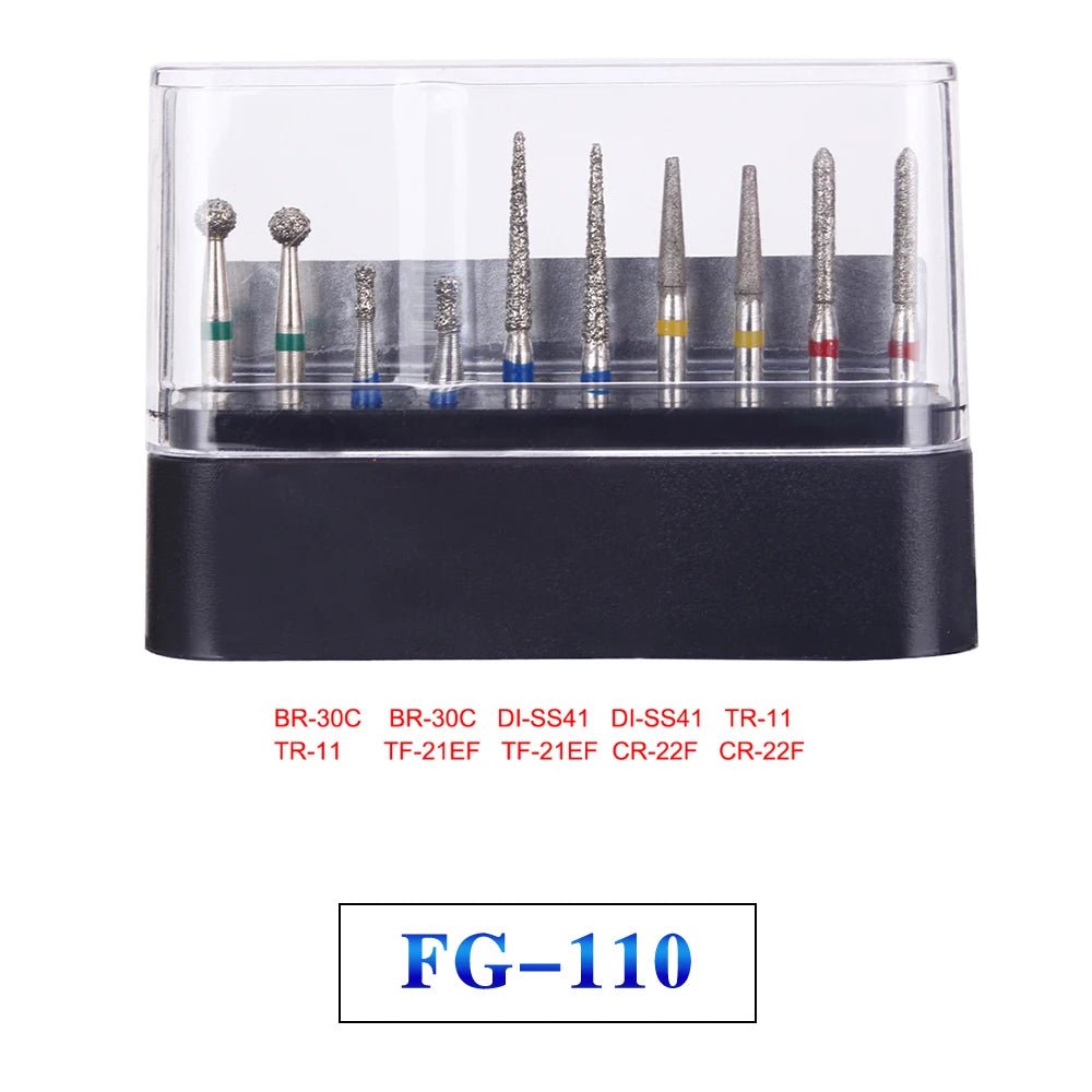 Dentistry Supplies  & Equipment Dental Diamond Burs Drill for High Speed FG Series Diameter 1.6 mm