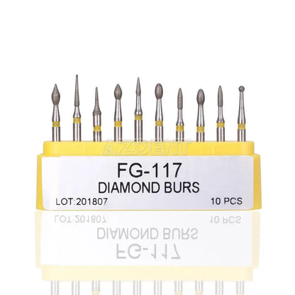 Dentistry Supplies  & Equipment Dental Diamond Burs Drill for High Speed FG Series Diameter 1.6 mm