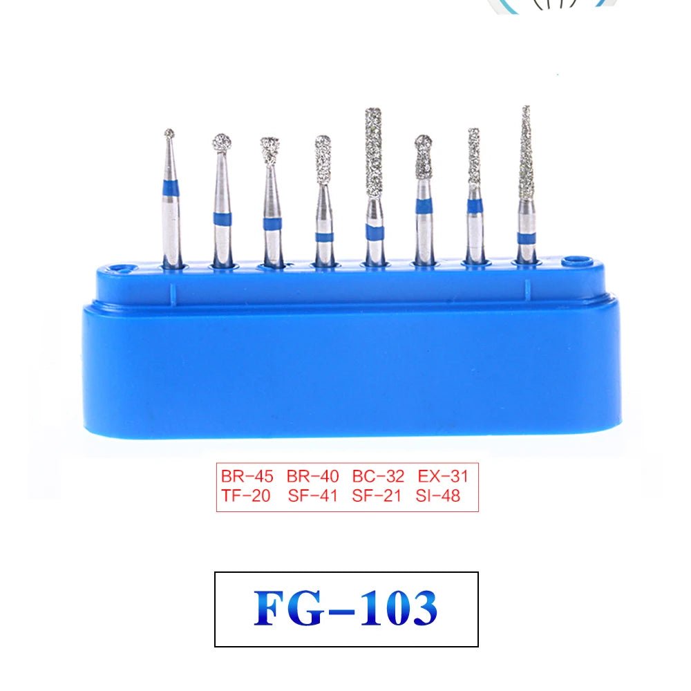Dentistry Supplies  & Equipment Dental Diamond Burs Drill for High Speed FG Series Diameter 1.6 mm