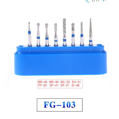 Dentistry Supplies  & Equipment Dental Diamond Burs Drill for High Speed FG Series Diameter 1.6 mm