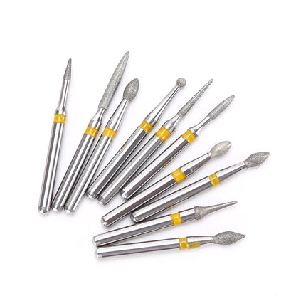 Dentistry Supplies  & Equipment Dental Diamond Burs Drill for High Speed FG Series Diameter 1.6 mm