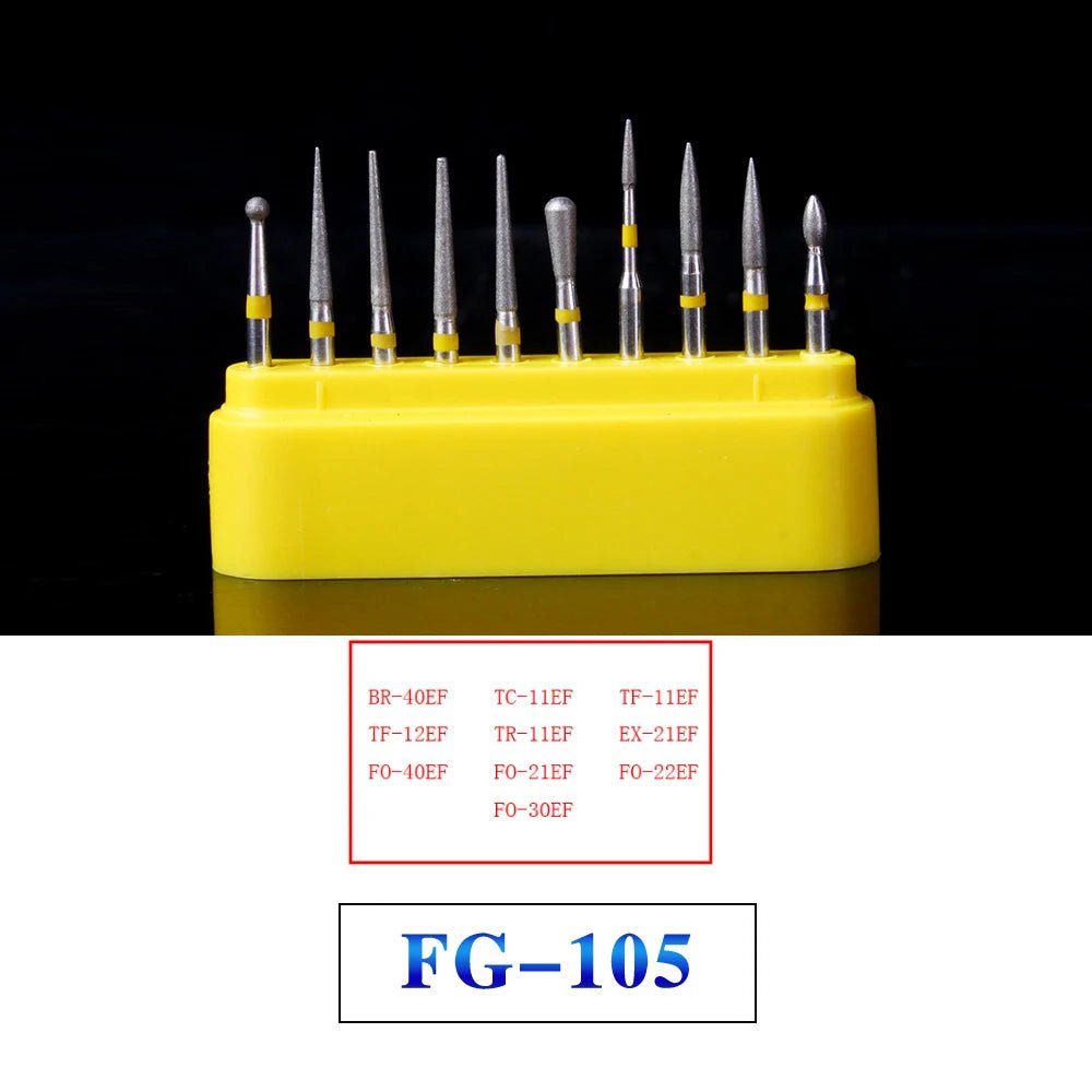 Dentistry Supplies  & Equipment Dental Diamond Burs Drill for High Speed FG Series Diameter 1.6 mm
