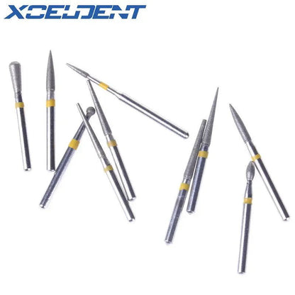 Dentistry Supplies & Equipment Dental Diamond Burs for Teeth Porcelain 1 set