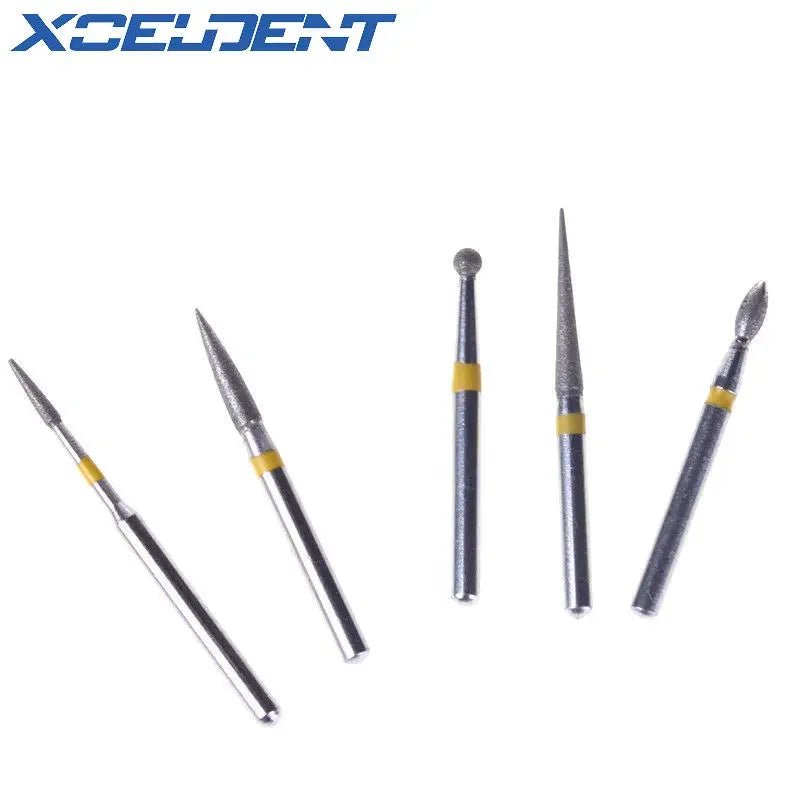 Dentistry Supplies & Equipment Dental Diamond Burs for Teeth Porcelain 1 set