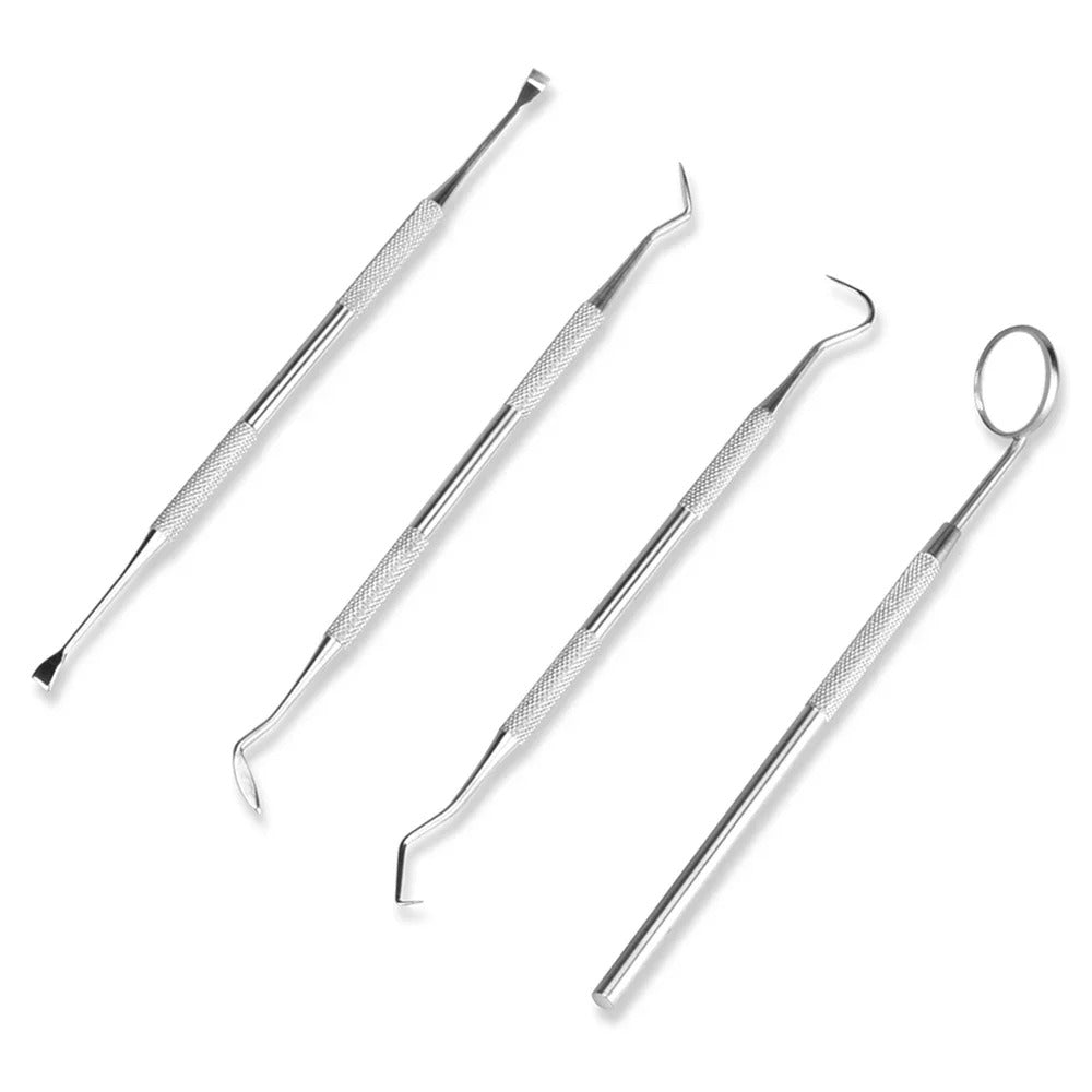 Dentistry Supplies & Equipment Double heads Cleaning tools (4 pieces) (as shown in the picture)