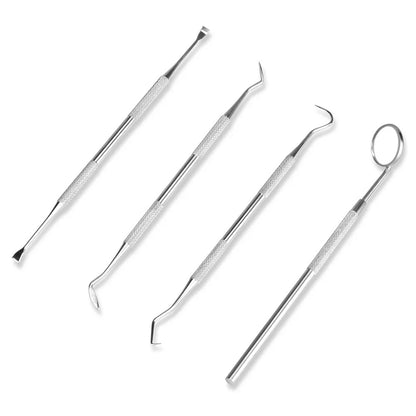 Dentistry Supplies & Equipment Double heads Cleaning tools (4 pieces) (as shown in the picture)