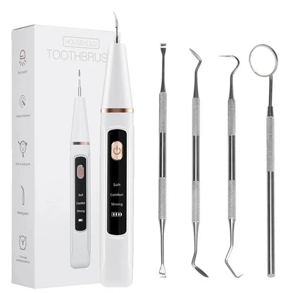 Dentistry Supplies & Equipment Double heads Cleaning tools (4 pieces with a dental scaler ) (as shown in the picture)