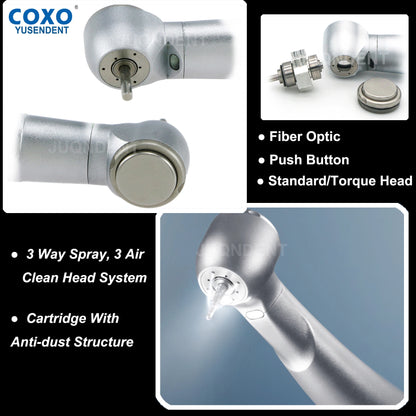 Dentistry Supplies & Equipment Hand piece High Speed CX207-G Fibre (Details handpiece Picture, 3 Way Spray, etc.)