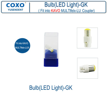Dentistry Supplies & Equipment Hand piece High Speed CX207-G Fibre (Buld (LED-Light)-GK Fit into KAVO MULTI Flex -LU Coupler)