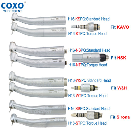 Dentistry Supplies & Equipment Hand piece High Speed CX207-G Fibre (Handpiece fit 4 Brands Picture)