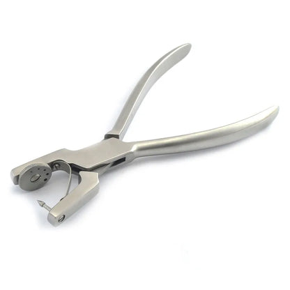 Dentistry Supplies & Equipment Hole Punch Pliers – Easy Handheld Tool for Paper and Leather - Picture show 1 piece offers 