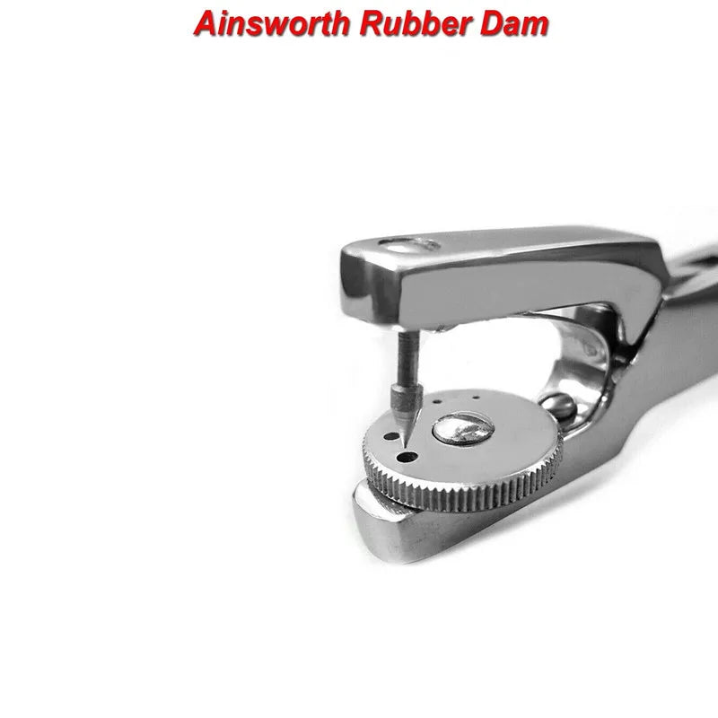 Dentistry Supplies & Equipment Hole Punch Pliers – Easy Handheld Tool for Paper and Leather - Picture show 1 piece Details how to choice the hole size