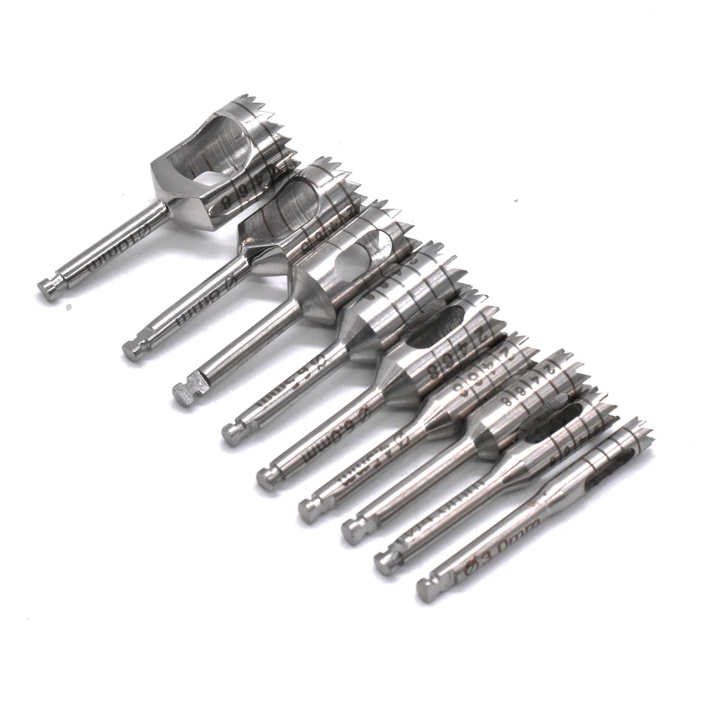 Dentistry Supplies & Equipment Implant Stainless Trephine Drills for Dental Bone (4.5 m length Offers shown on the picture)