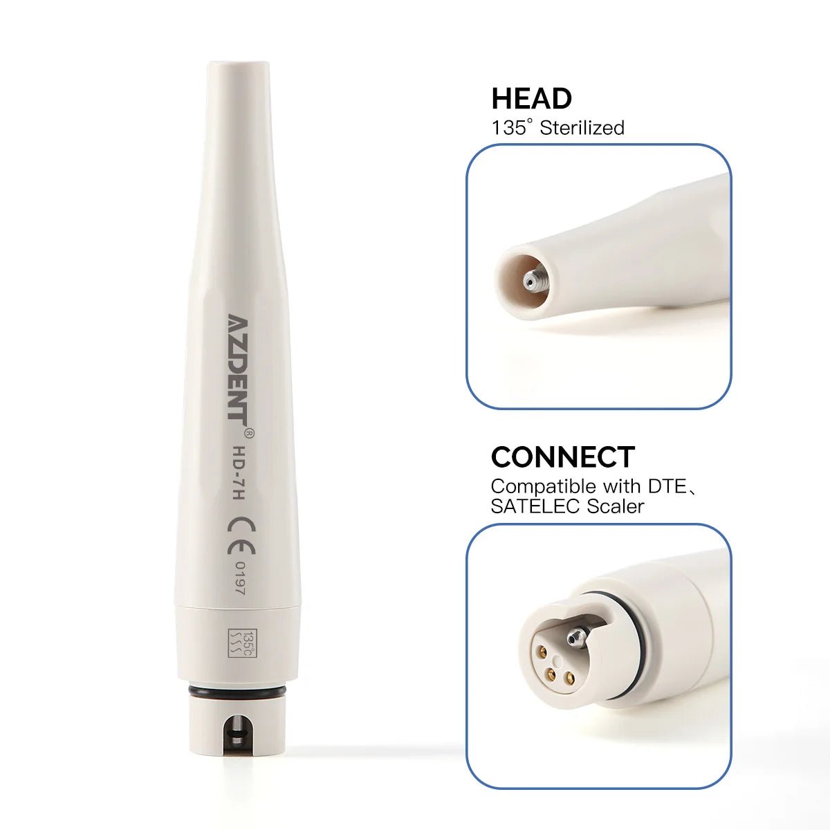 Dentistry Supplies & Equipment Light Ultrasonic Scaler AZDENT LED