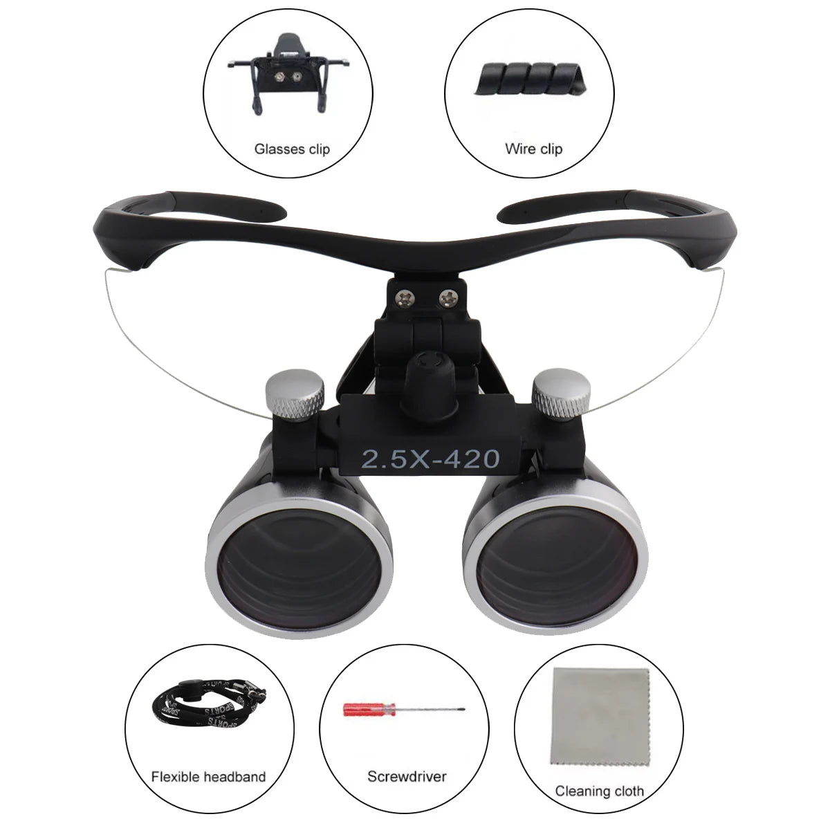 Dentistry Supplies & Equipment Magnifying Loupes for Orthodontic and dental care 