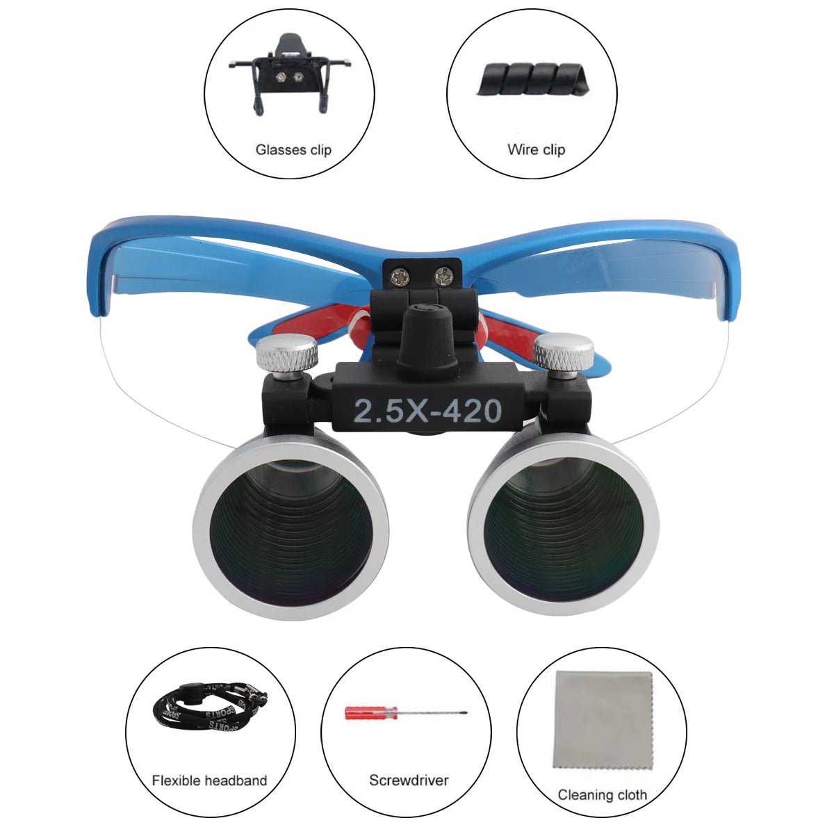 Dentistry Supplies & Equipment Magnifying Loupes for Orthodontic and dental care