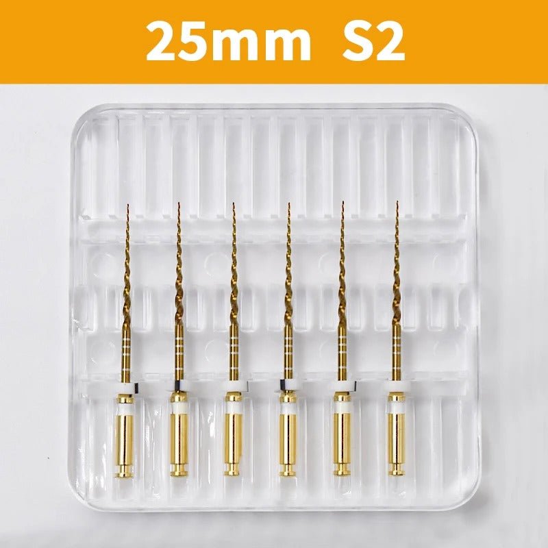 Dentistry Supplies & Equipment Nickel titanium flexible files 21/25 mm Picture of 25 mm S2 Set (6 pieces)