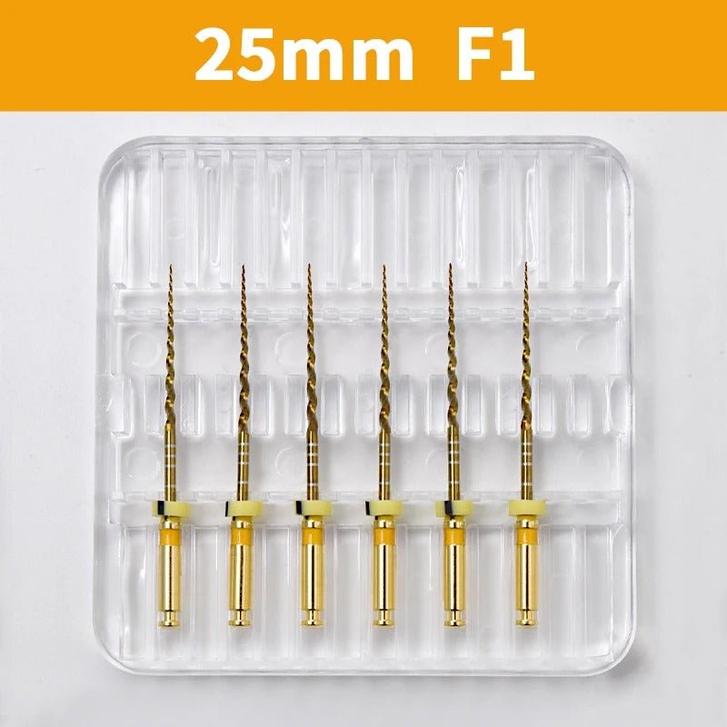 Dentistry Supplies & Equipment Nickel titanium flexible files 21/25 mm Picture of 25 mm F1 Set (6 pieces)
